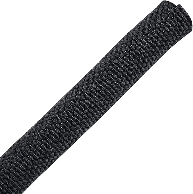 Automotive Wire Sheathing Split Wire Loom Braided Mesh Woven Cable Sleeve by Sunnarepoon