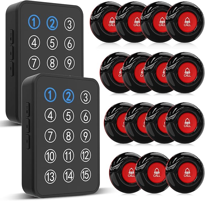 CallToU Wireless Caregiver Pager Nurse Call Button by CallToU