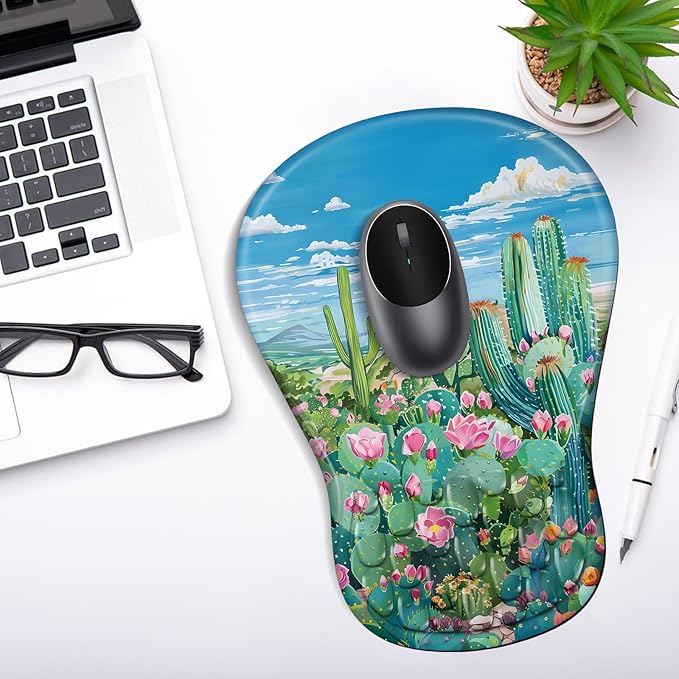 YIWEI Ergonomic Mouse Pad with Wrist Rest - Image 6