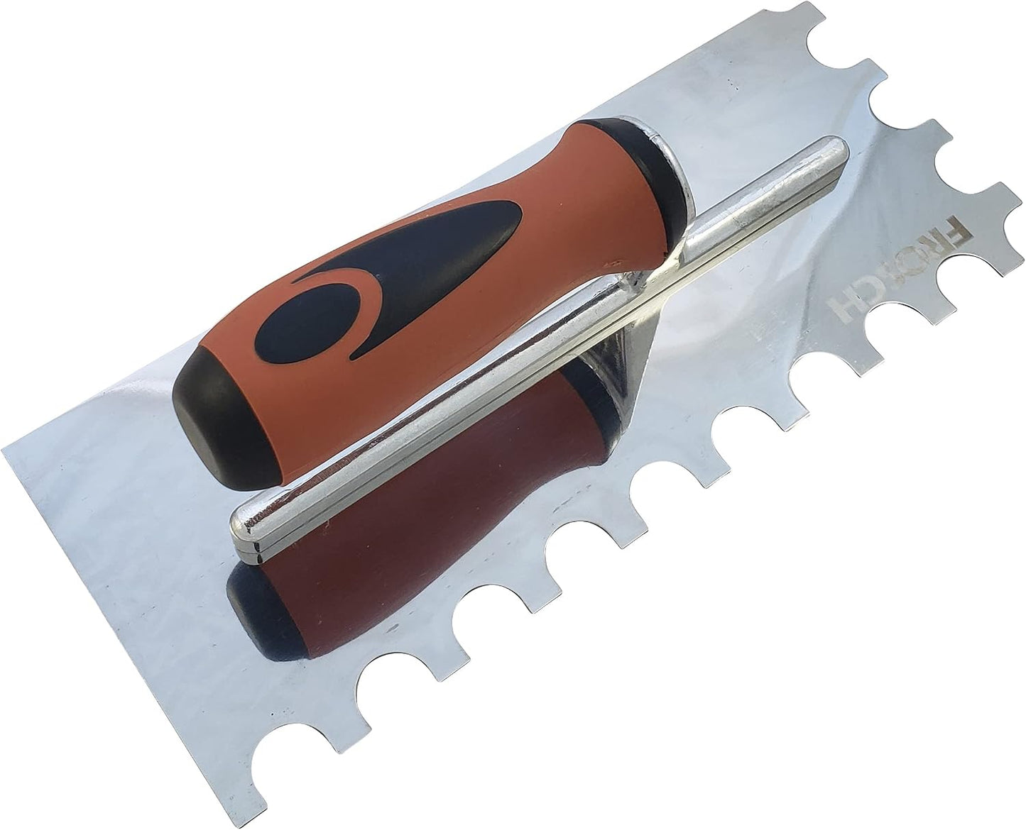Frosch Stainless Steel Square Notch Trowel (7-PACK)