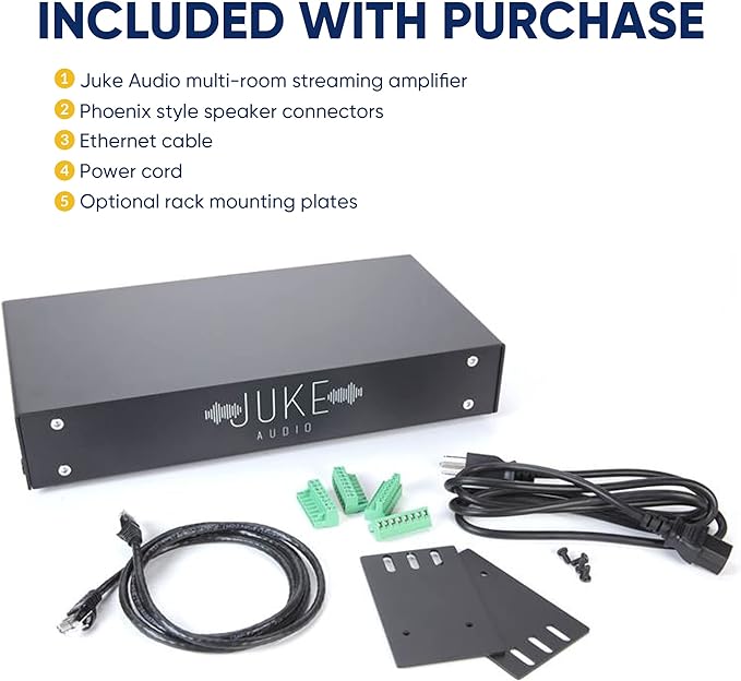 Juke-6 | 6 Zone Audio Amplifier | Wirelessly Controlled Multi-Room Audio System - Image 6
