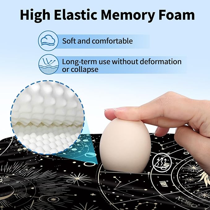 YIWEI Ergonomic Mouse Pad with Wrist Rest - Image 4