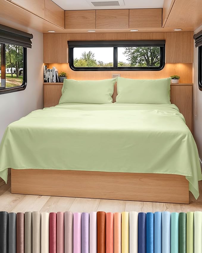 RV Short Queen Sheet Set 60 X 75 by CGKUnlimited