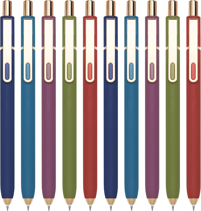 Linbsunne Gel Pens Black Ink Pens by Linbsunne