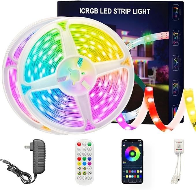 ATHONO 200 ft IC+RGB, Led Lights by Unknown