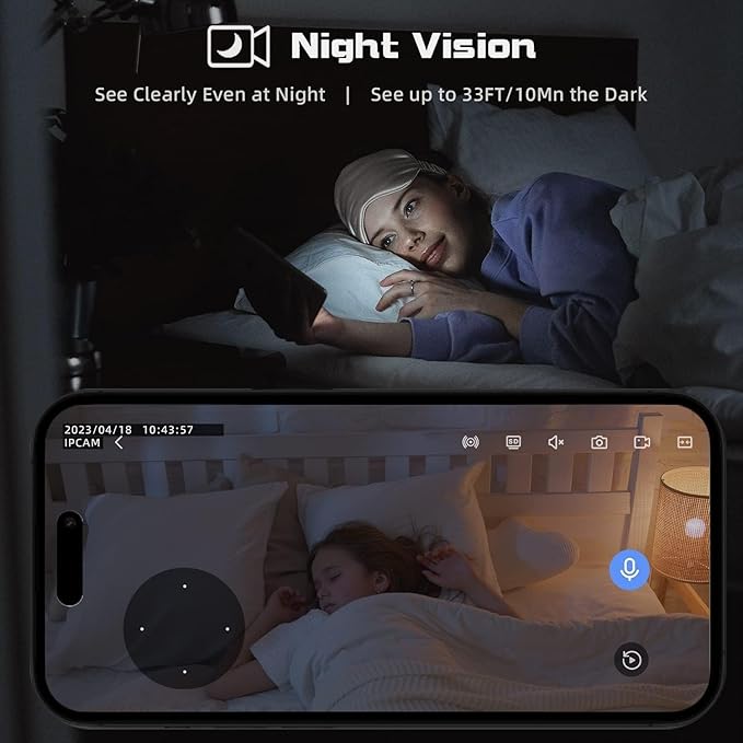 GBIUT Indoor Security Camera, Indoor Camera - Image 7