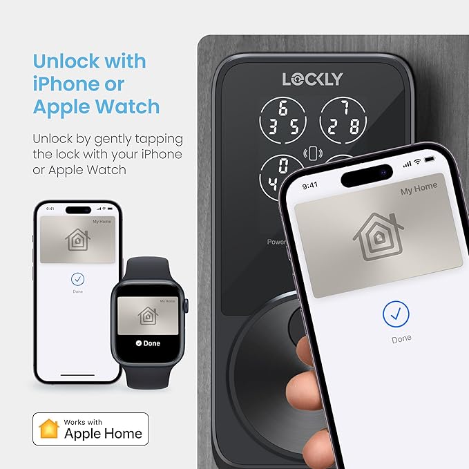 Lockly PIN Genie Pro Zeno Series Smart Lock, Keyless Entry Door Lock - Image 4