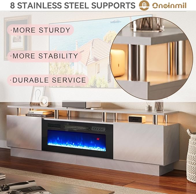oneinmil Fireplace TV Stand - Image 2