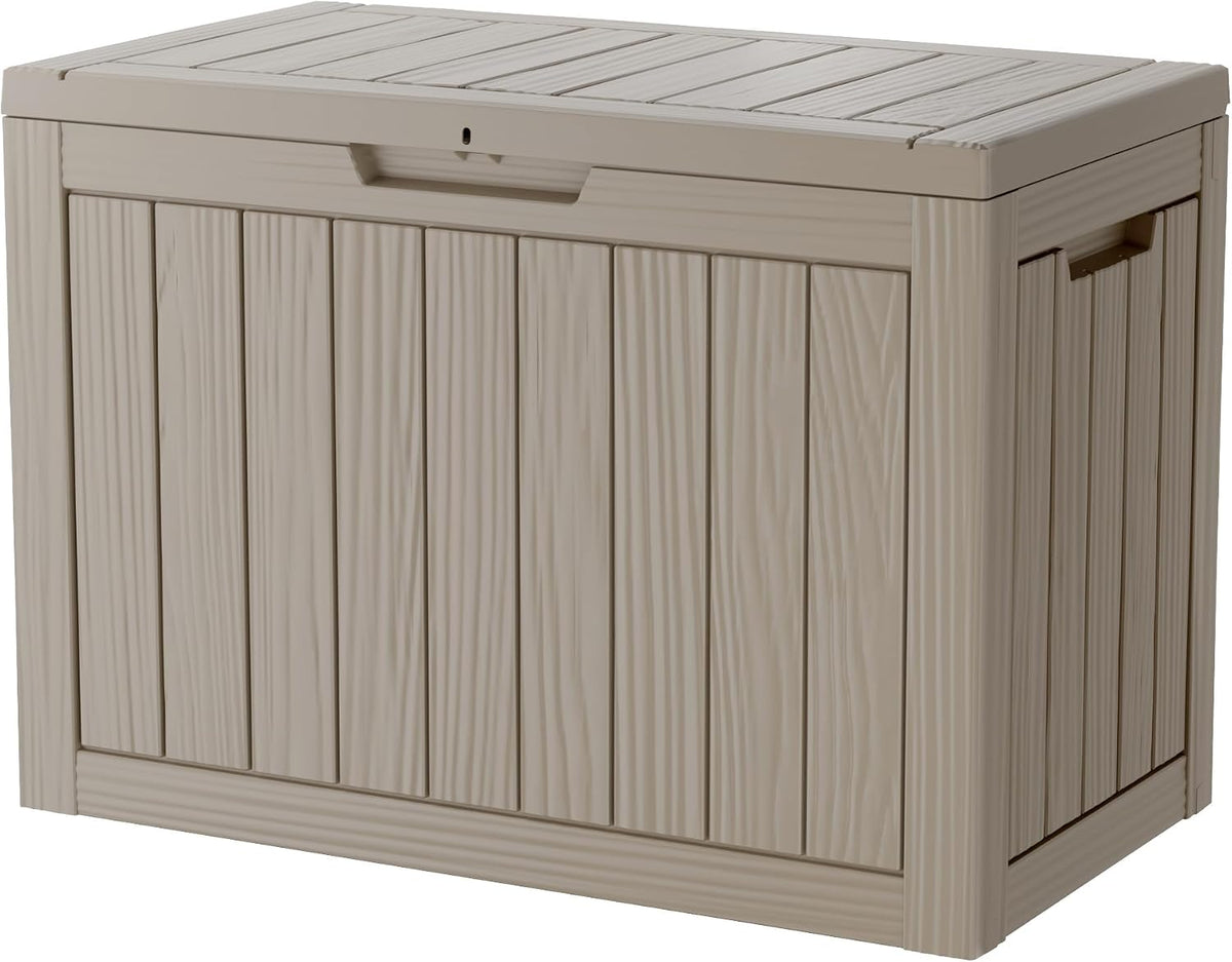 45 gallon deck boxes outdoor waterproof, outdoor storage, main product view