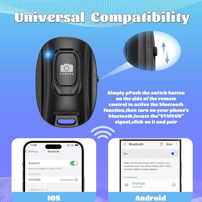 Bluetooth Camera Remote Shutter - Image 4