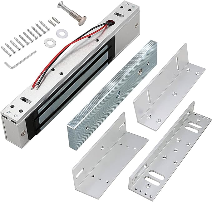 Electric Magnetic Lock with Z and L Bracket 280KG 600LBS Holding Force by NCLTHS