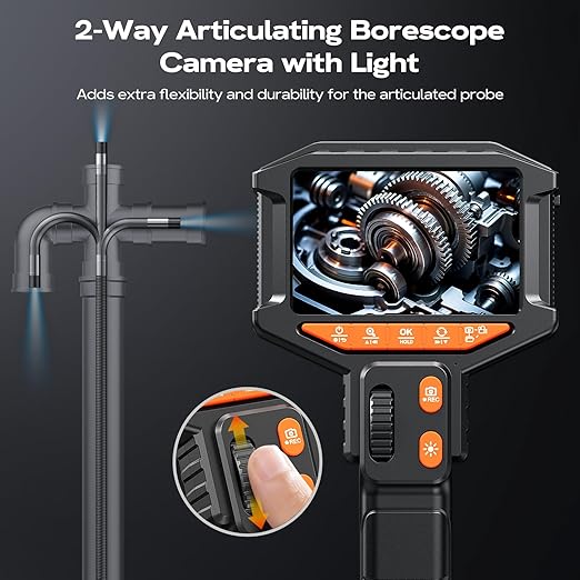 Two-Way Articulating Borescope Camera - Image 2