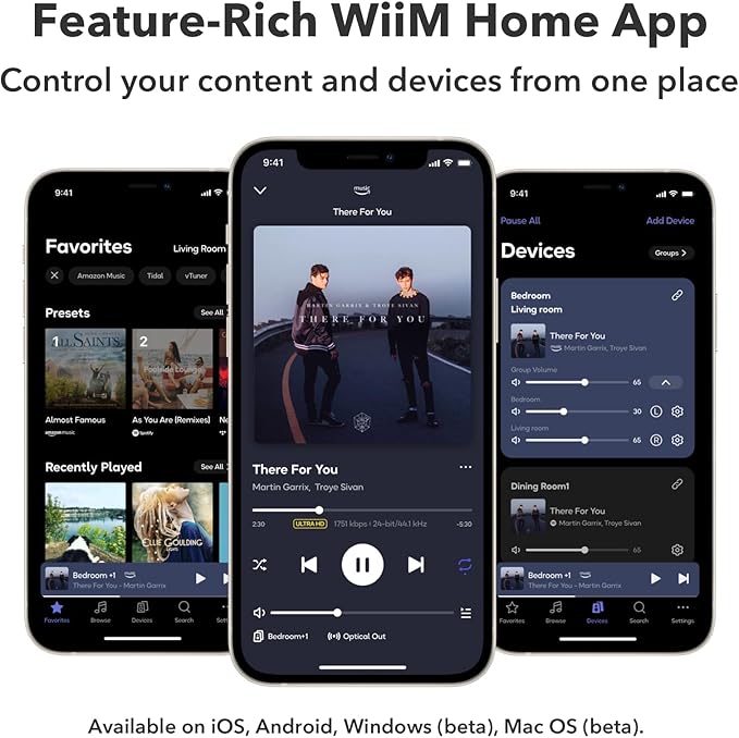 WiiM Mini AirPlay 2 Wireless Audio Streamer, Preamplifier, Works - Image 7