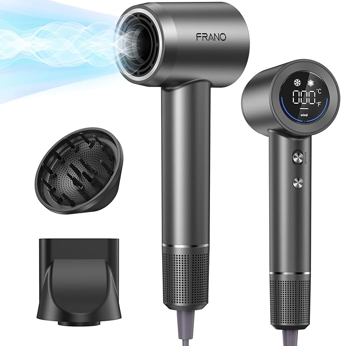 Professional Hair Dryer, 000 RPM High-Speed & 200 Million Negative Ions by Unknown