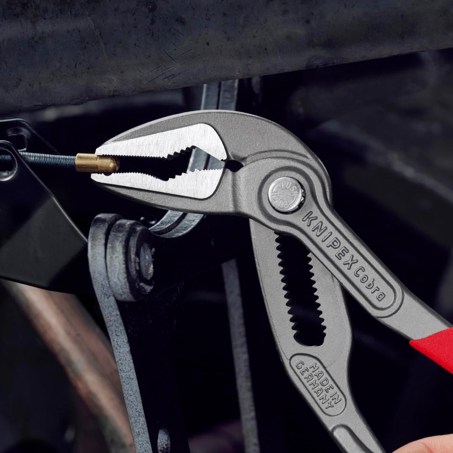 KNIPEX Tools 87 51 180 Cobra® ES Water Pump Pliers, 7-1/4" | bike-hand-tools