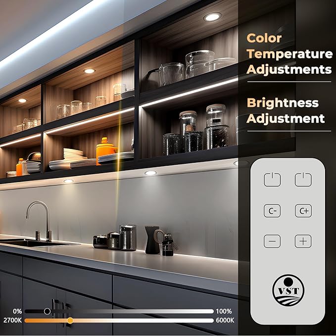VST Under Cabinet Mini Panel Lighting 3.94inch 12V 2.5W - Image 2