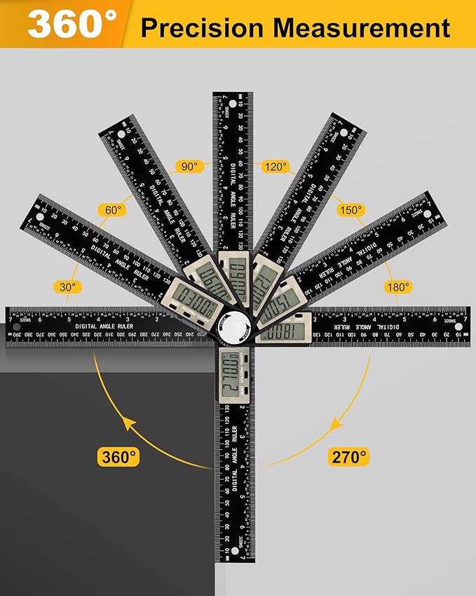 Protractor, Digital Angle Finder Protractor - Image 3