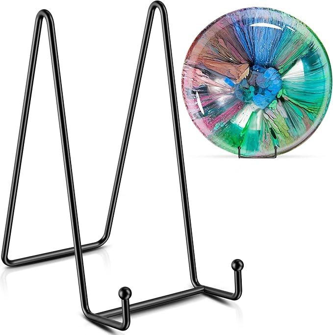 TR-LIFE 4 Pack 8 Inch Large Plate Stands by TR-LIFE