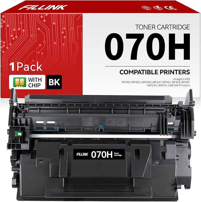 070 070H Toner Cartridge Compatible by Welcome
