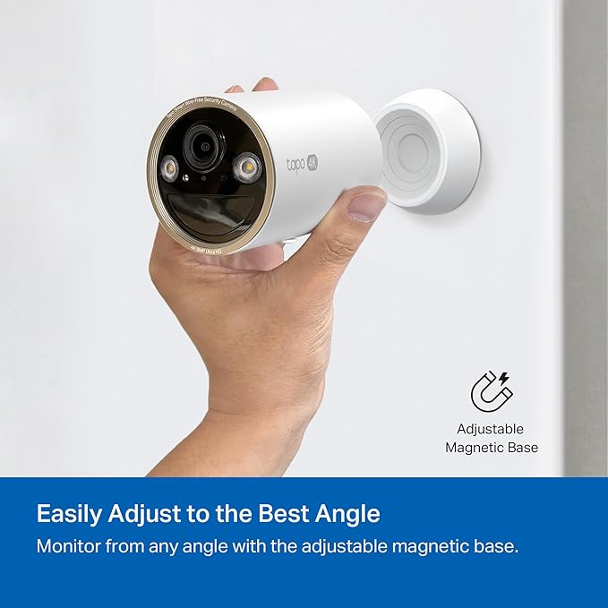 Tapo MagCam 4K Outdoor Wireless Security Camera - Image 5