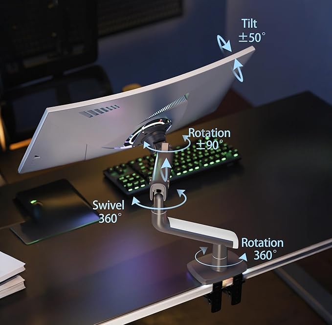NB Ergonomic Gaming Monitor Arm - Image 5