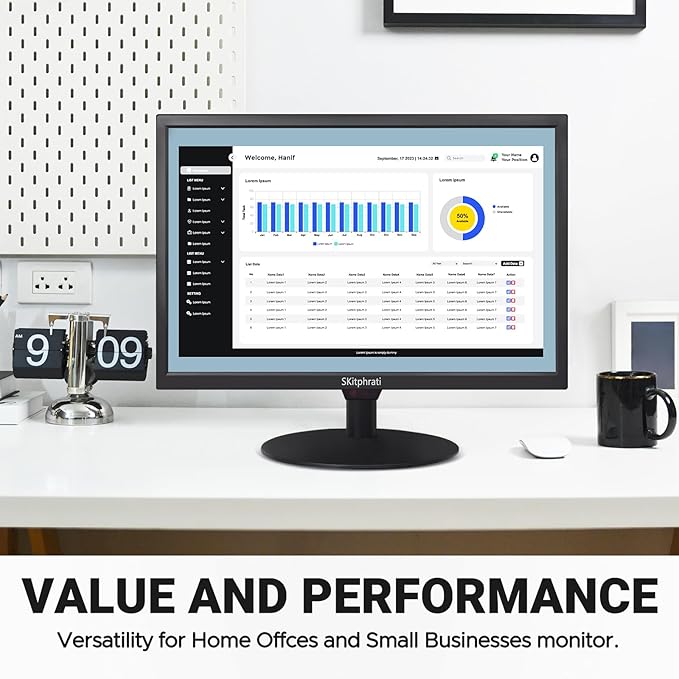 SKitphrati 19 Inch HD PC Monitor, Computer Monitor - Image 2