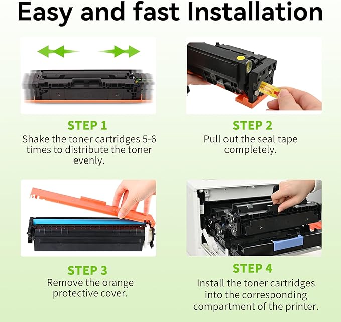 206X Toner Cartridges 4 Pack High Yield - Image 7