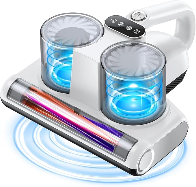 JPHYLL Mattress Vacuum Bed Vacuum Cleaner 16Kpa Suction 253.7nm UV-C Light by Focusonhomelifeandhealth