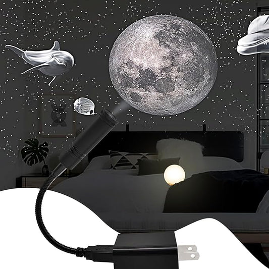 USB Power Moon Projector Night Light by Unknown