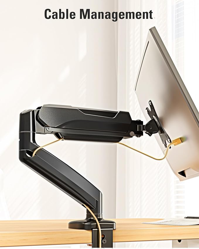 DreamAxis Single Monitor Mount, Gas Spring Monitor Arm - Image 8