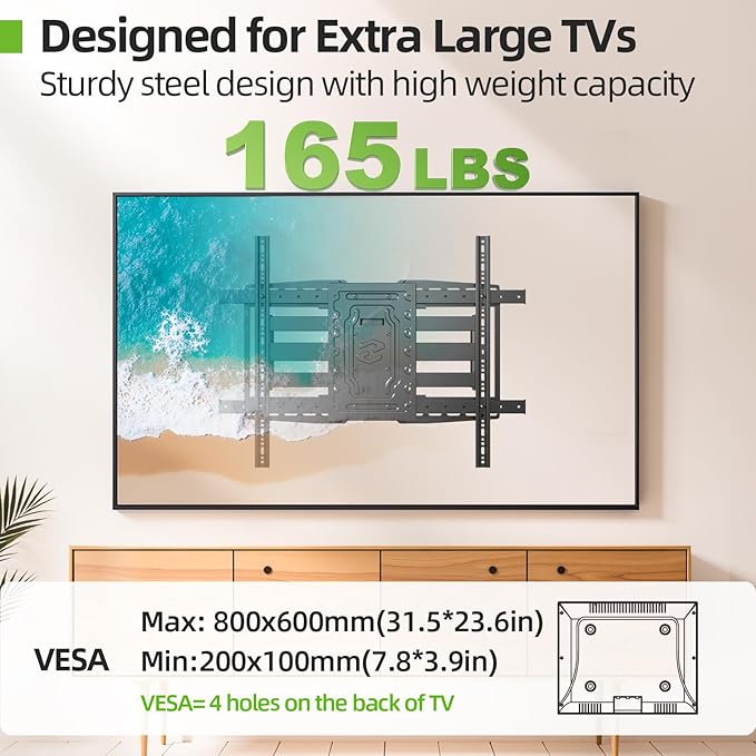 USX MOUNT Heavy Duty TV Wall Mount - Image 4