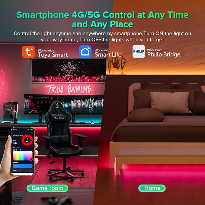 FCOB 5in1 LM052 Tuya Zigbee3.0 LED Controller Support Monochrome CCT RGB RGBW - Image 4