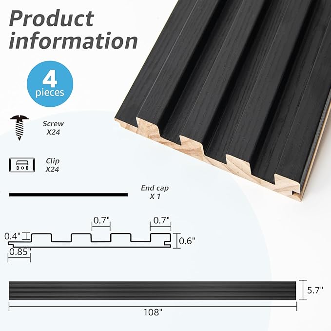 Art3d Slat Wood Wall Paneling for Interior and Ceiling Decoration - Image 4