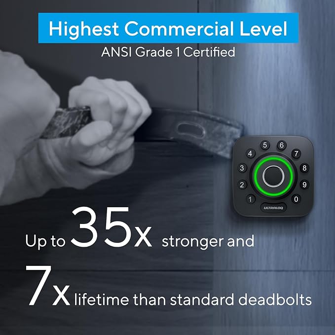 ULTRALOQ U-Bolt Pro WiFi Smart Lock - Image 7