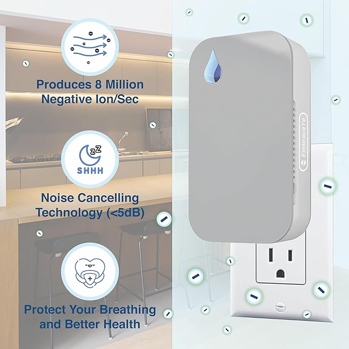 【FILTERLESS NEGATIVE ION AIR IONIZER - Image 4
