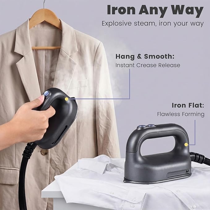 Cobuy Professional Steam Station, 2200W Dual Heating Steam Iron - Image 7
