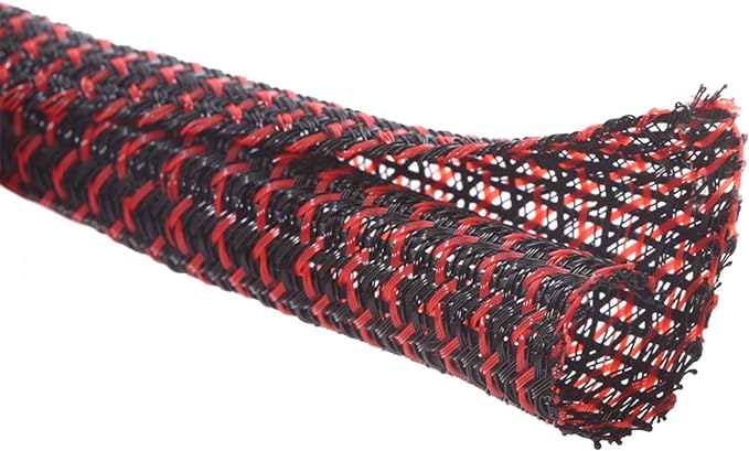 Alex Tech 10ft - 1/2 inch Cord Protector Wire Loom Tubing Cable Sleeve Split by AlexTech