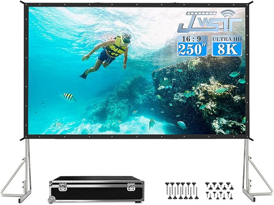 JWSIT 250 inch Projector Screen by JWSIT