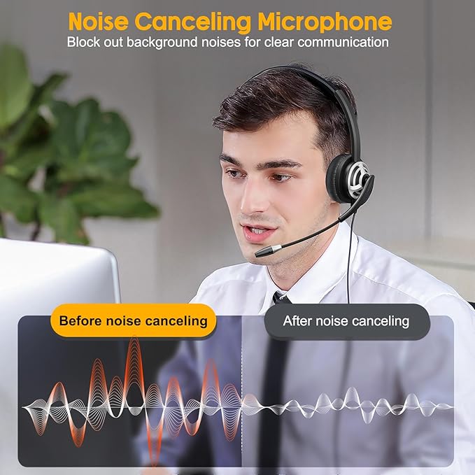 MAIRDI USB Headset with Microphone - Image 2
