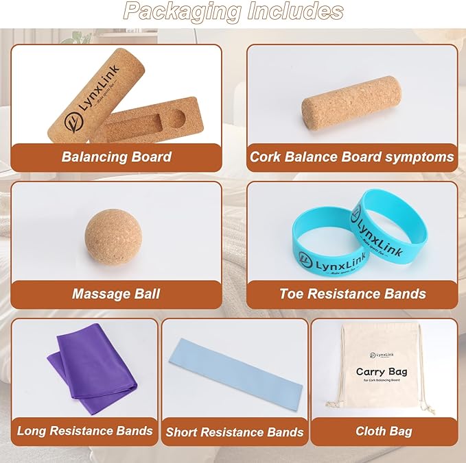 Cork Balancing Board Foot Restoration and Balance Kit - Image 7