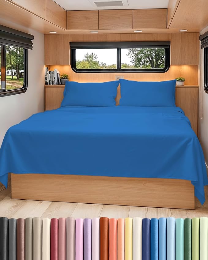 RV Short Queen Sheet Set 60 X 75 by CGKUnlimited
