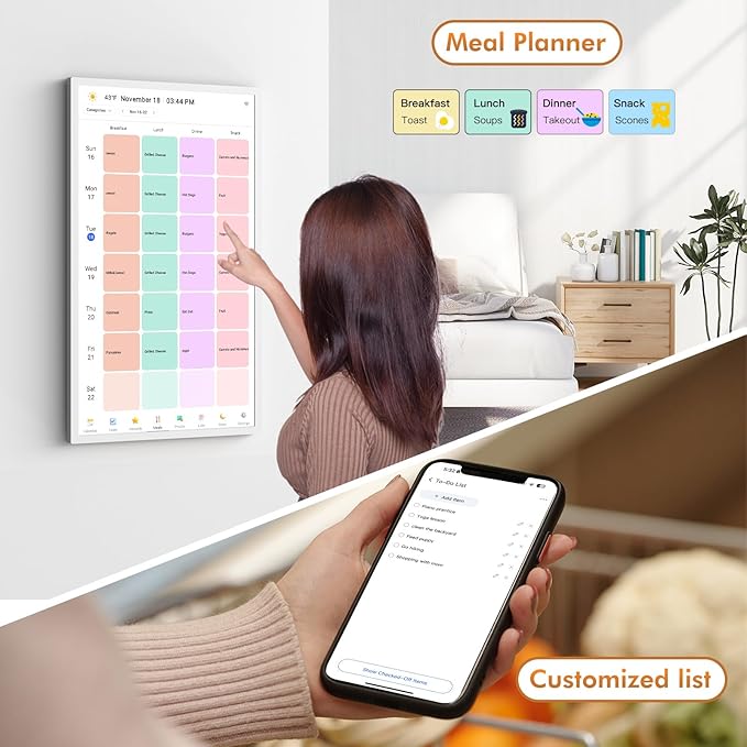 24" Smart Calendar Digital Chore-Chart-for-Planner - Image 4