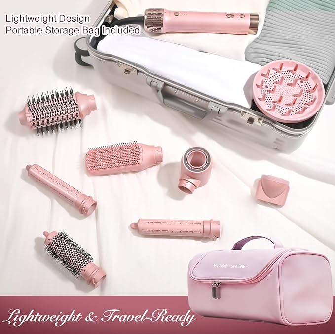 Mythsight Dual Voltage StyleVibe 8-in-1 Air Styler, Hair Dryer & Blow Dryer - Image 11