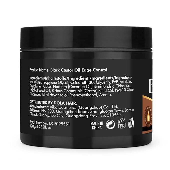 Edge Control Gel for 4C Hair Braiding Hair Gel Firm Hold, Hair Styling Wax - Image 9