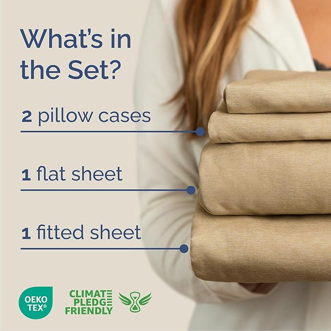 Queen Size 4 Piece Sheet Set - Image 2