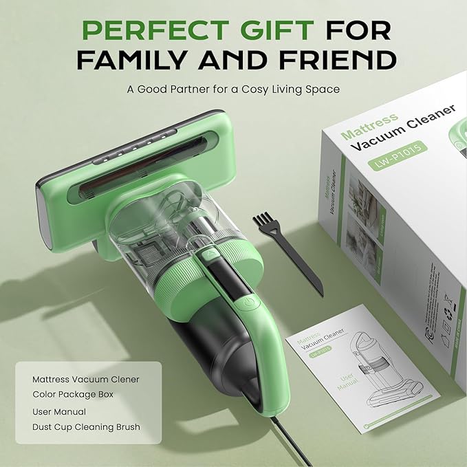MYUAKO Mattress Vacuum Cleaner Bed Vacuum Versatile Handheld Vacuums - Image 7