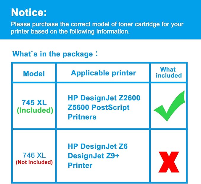 LCL 745 Ink Cartridge 300ml High Capacity Replacement - Image 2