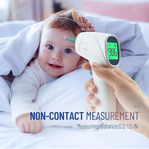 Touchless Thermometer for Adults, Digital Infrared Thermometer Gun - Image 7