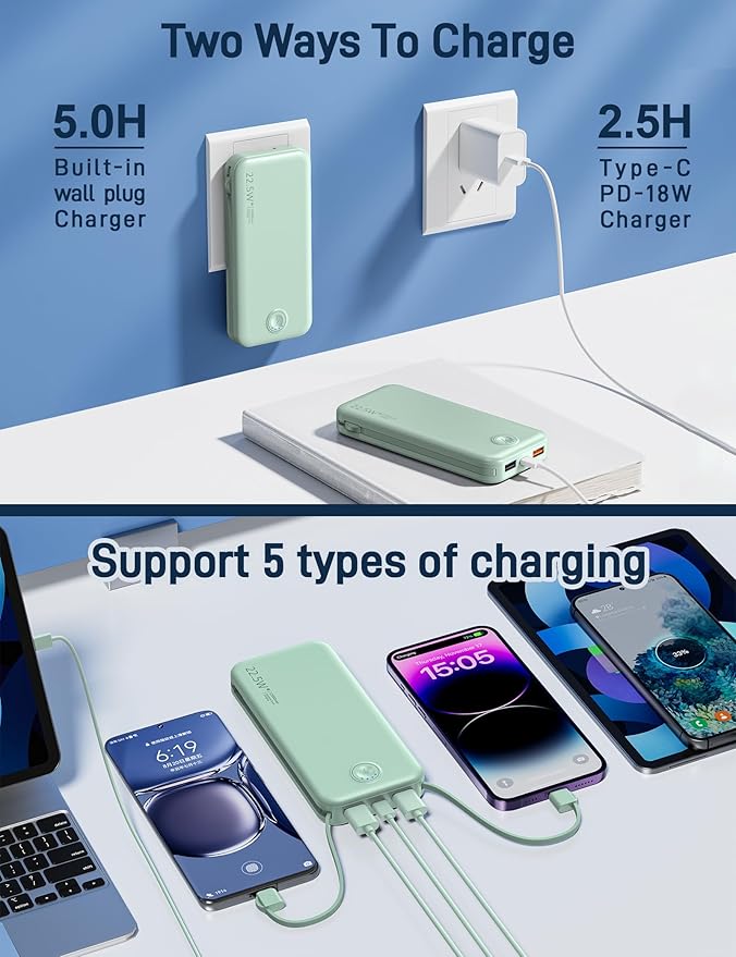 Nusyddy 22.5W Super Fast Charging Portable Charger - Image 5