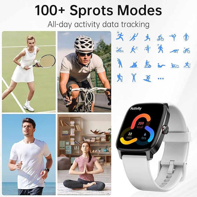 Smart Watches for Women Men - Image 6